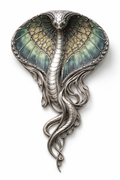NOCTURNE COBRA BROOCH