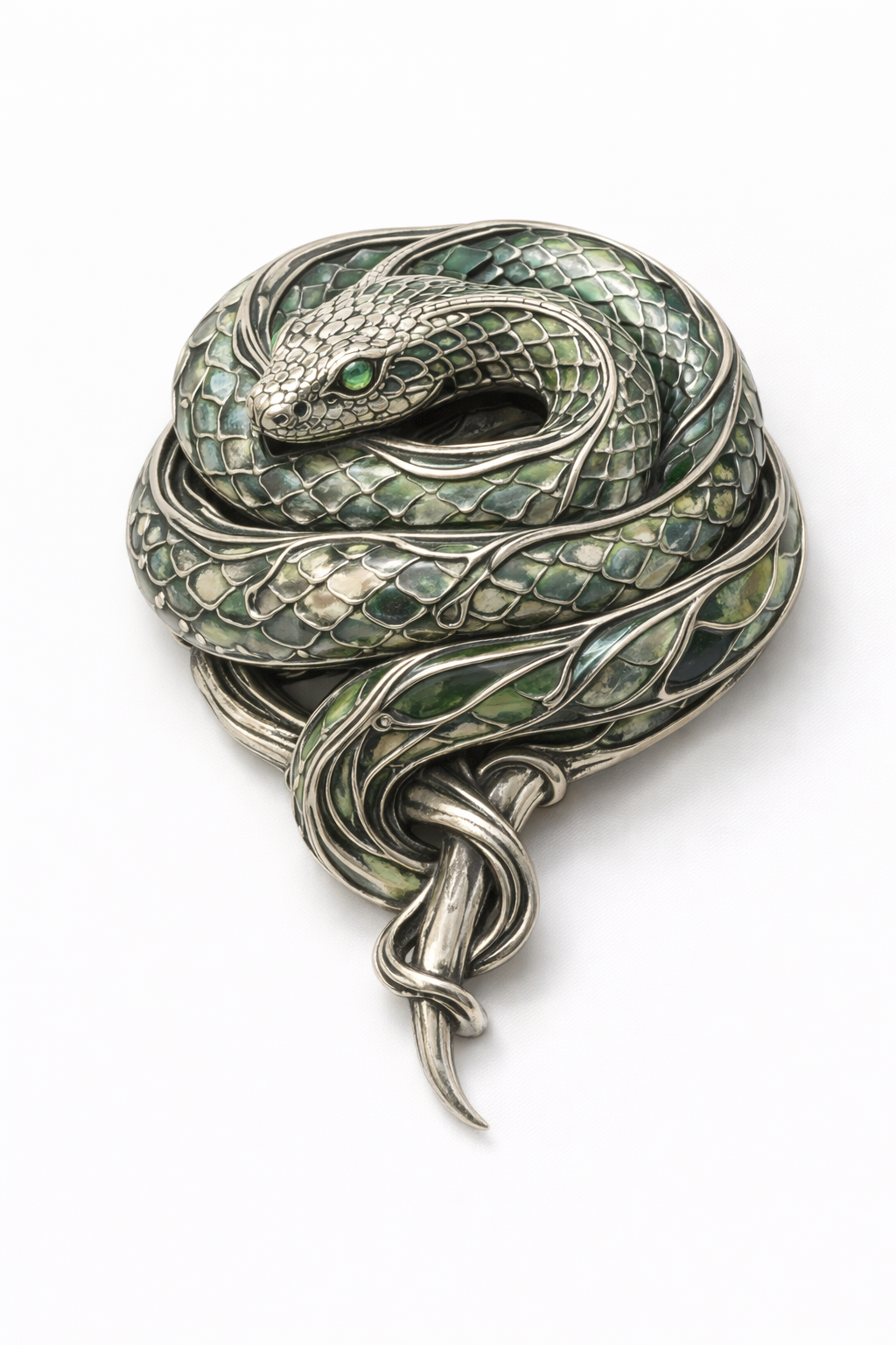 NOCTURNE SERPENT BROOCH