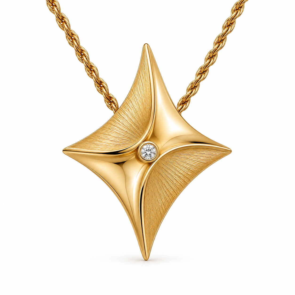 ASTRAÉLLE VEIL STAR PENDANT