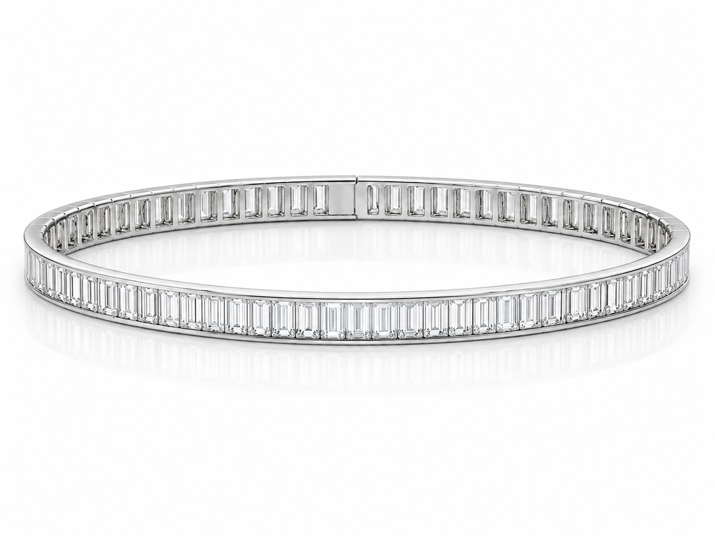 STEP RIVIÈRE BAGUETTE-CUT DIAMOND BRACELET