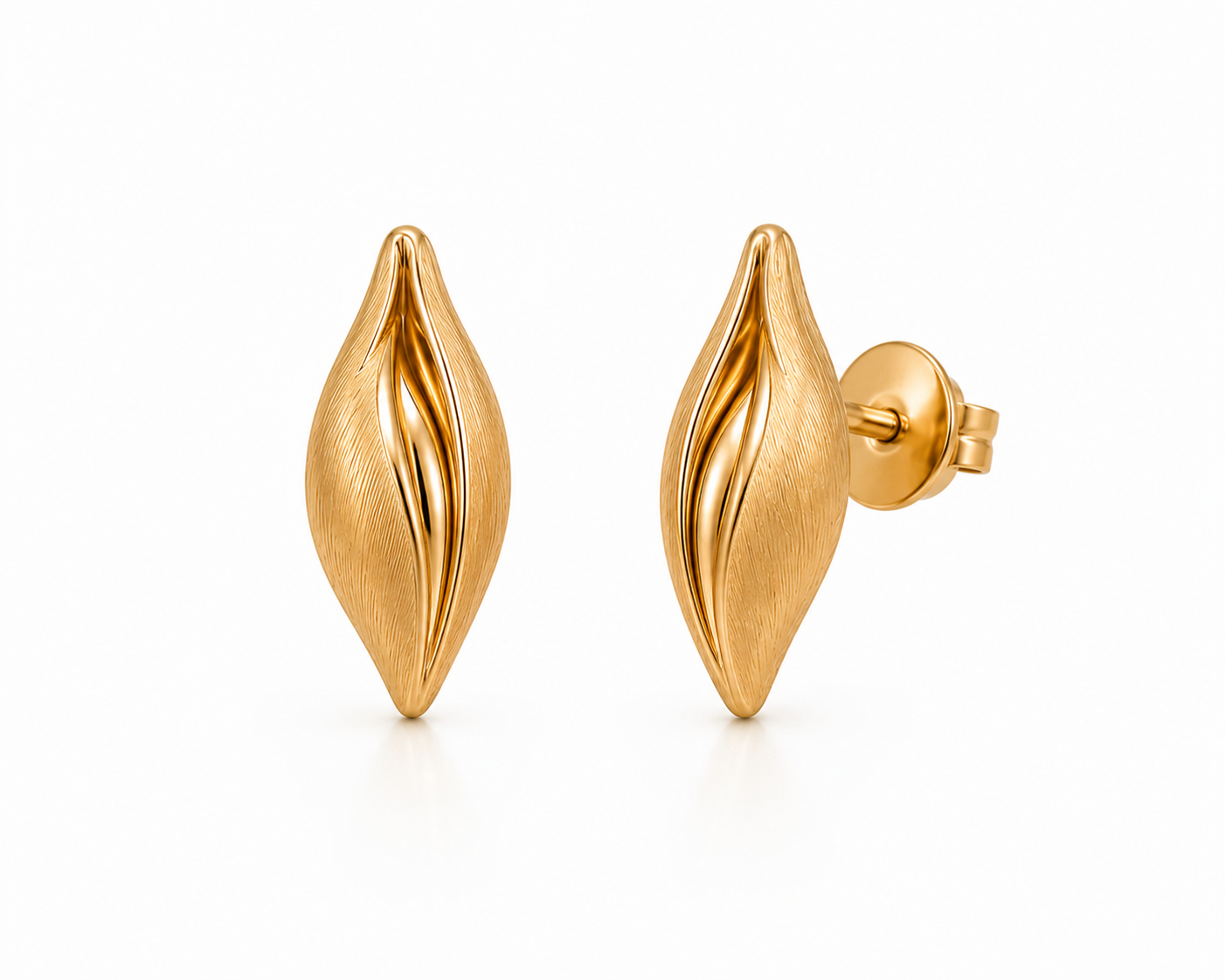 VERDANT VEIL MICRO STUD EARRINGS