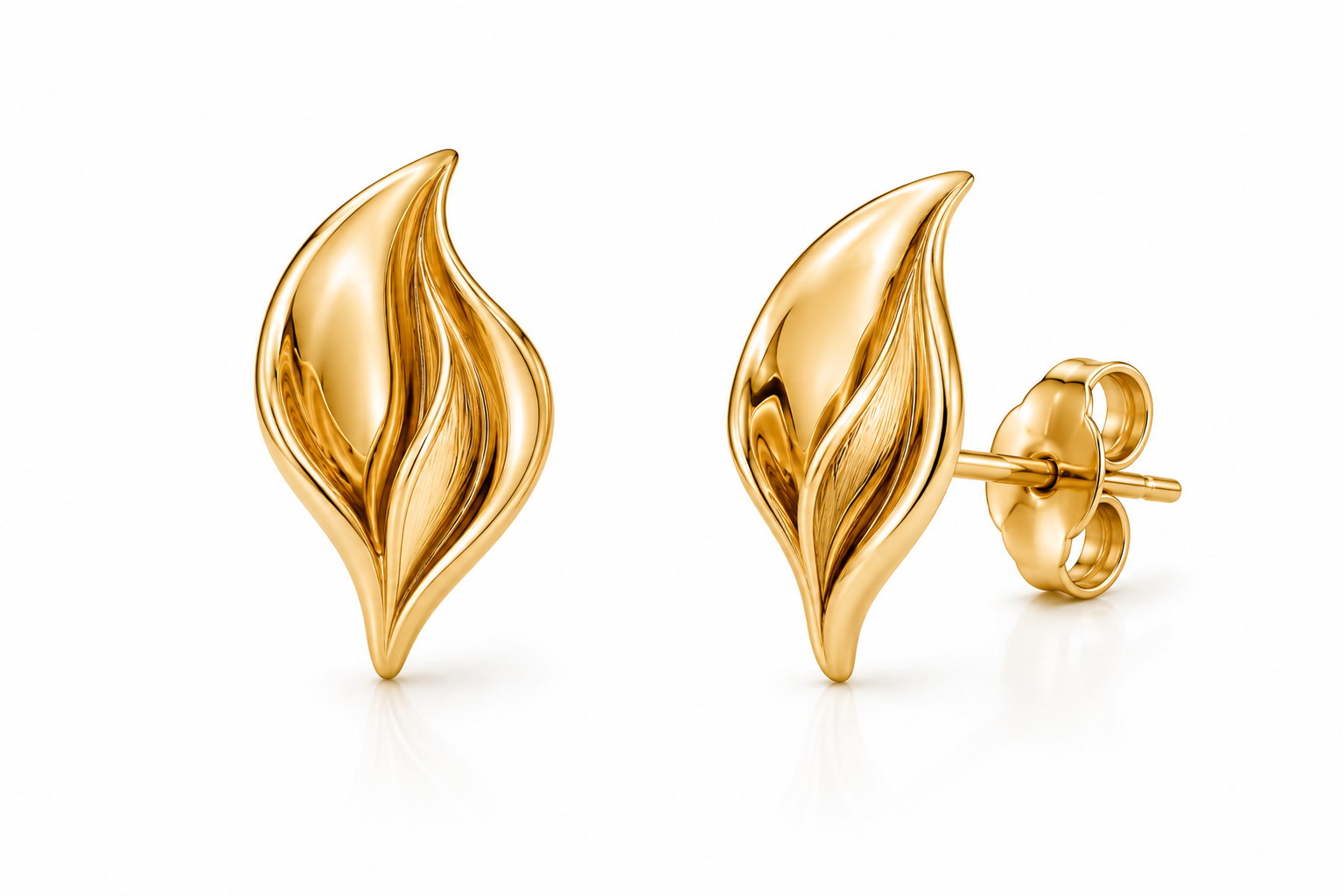 VERDÉLISE CALLA VEIL STUDS