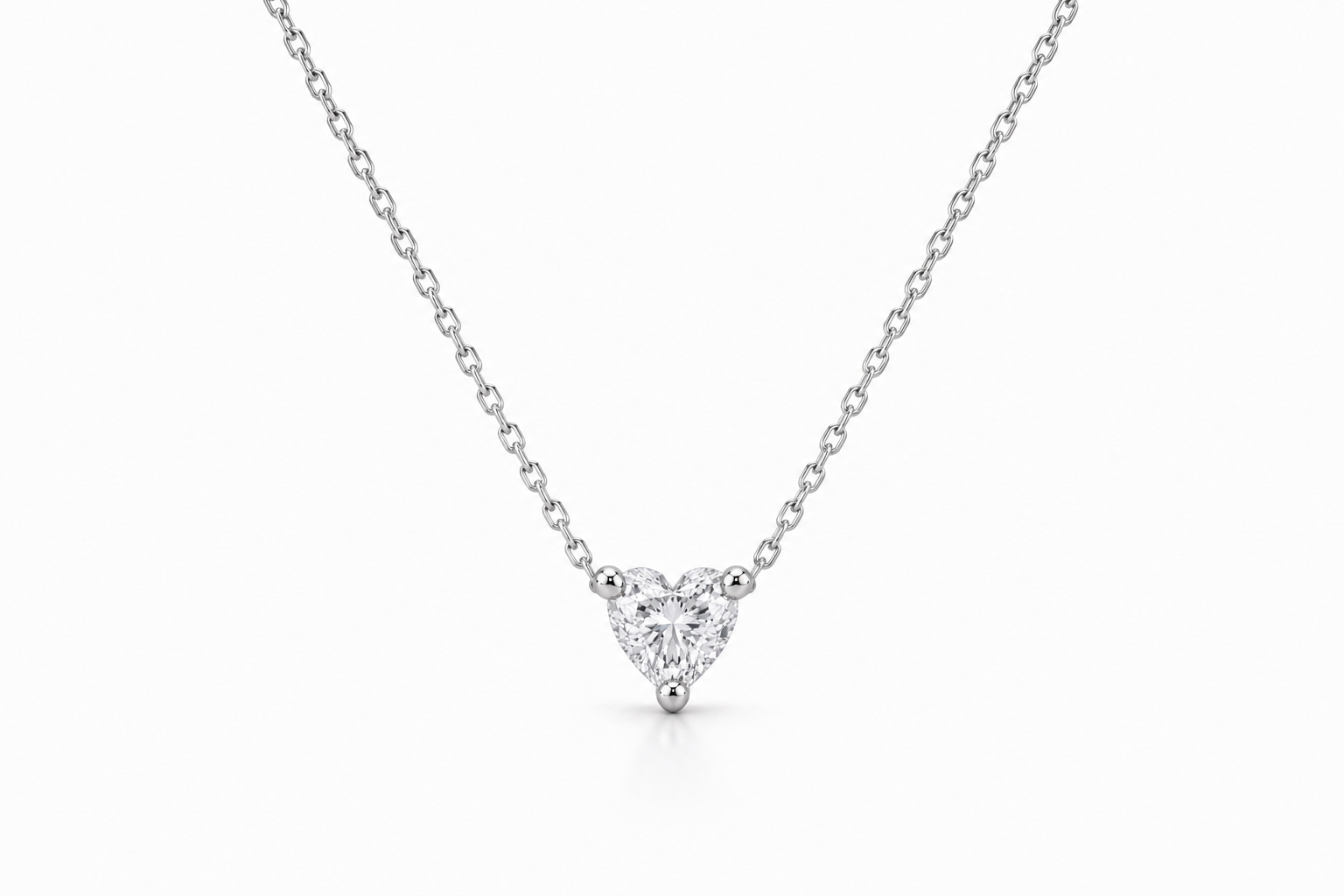 NOVA HEART DIAMOND PENDANT