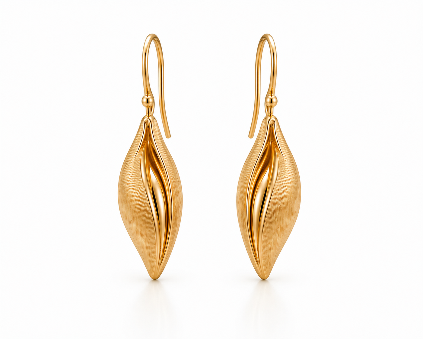 VERDANT VEIL MICRO DROP EARRINGS