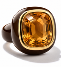 DOMO Citrine Ring