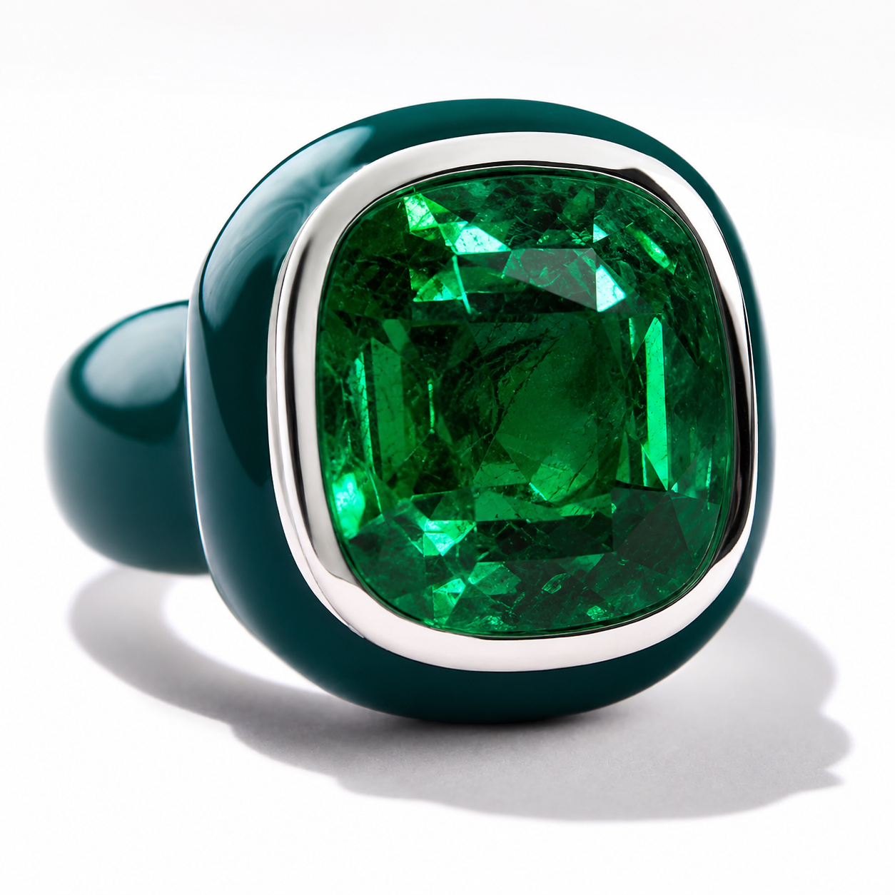 DOMO Emerald Ring