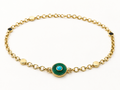 HALO Malachite Turquoise Bracelet