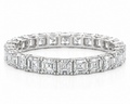 STEP RIVIÈRE ASSCHER-CUT DIAMOND ETERNITY BAND