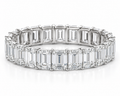 STEP RIVIÈRE EMERALD-CUT DIAMOND ETERNITY BAND