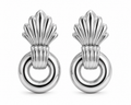 VANTA PLATINUM FAN DROP EARRINGS