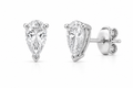 NOVA PEAR DIAMOND STUD EARRINGS