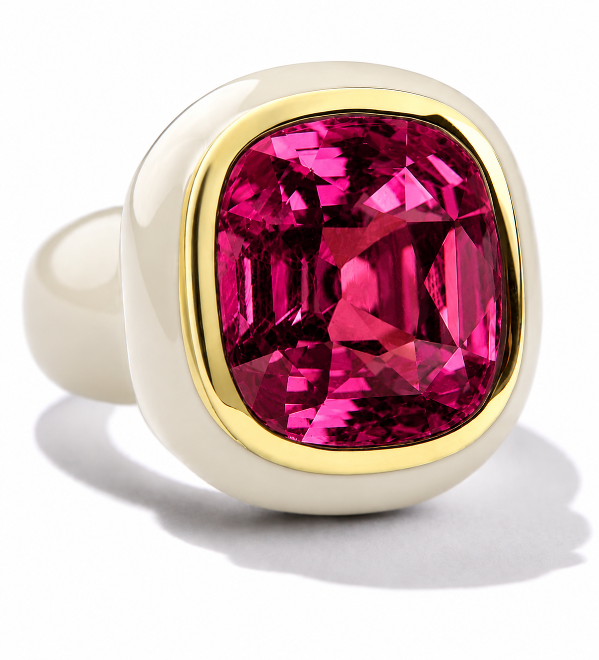 DOMO Pink Tourmaline Ring