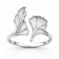 GINKORA TWIN VEIL RING