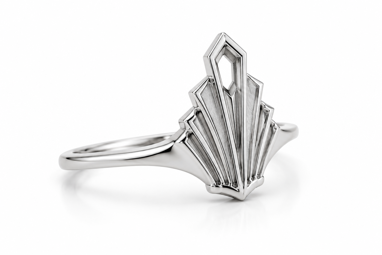 CELESTIA CROWN MICRO SIGNET RING