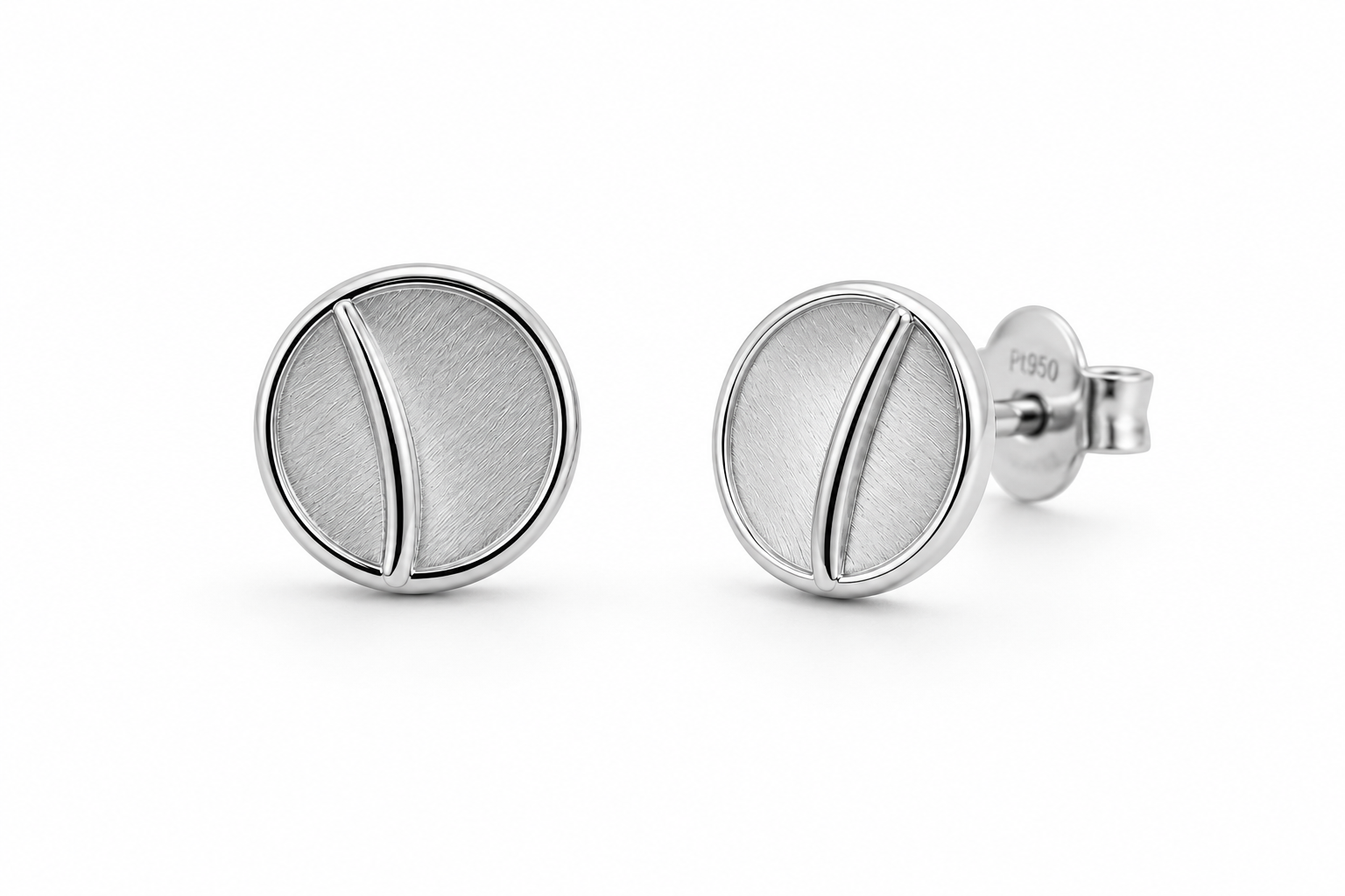 AURELIUS SOLSTICE VEIL STUD EARRINGS