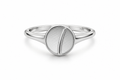 AURELIUS SOLSTICE VEIL MICRO SIGNET RING