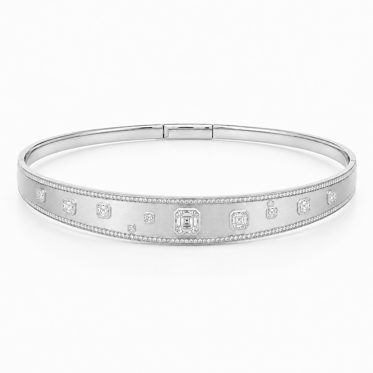 STELLAR DIAMOND COLLAR NECKLACE