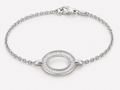 OVALE DIAMOND BAGUETTE CHAIN BRACELET
