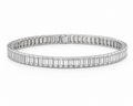 STEP RIVIÈRE EMERALD-CUT DIAMOND BRACELET